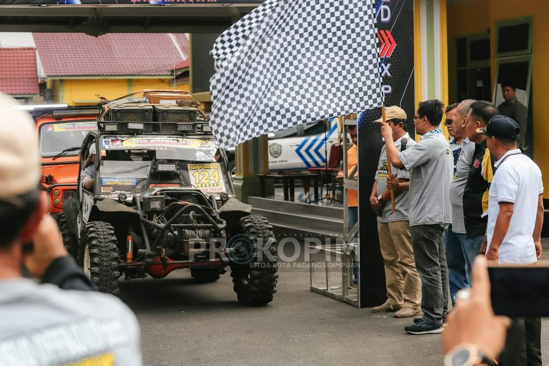 Pemko Sidempuan Lepas Pecinta Offroad