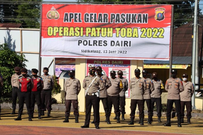 Polres Dairi Gelar Operasi Patuh Toba 14 Hari