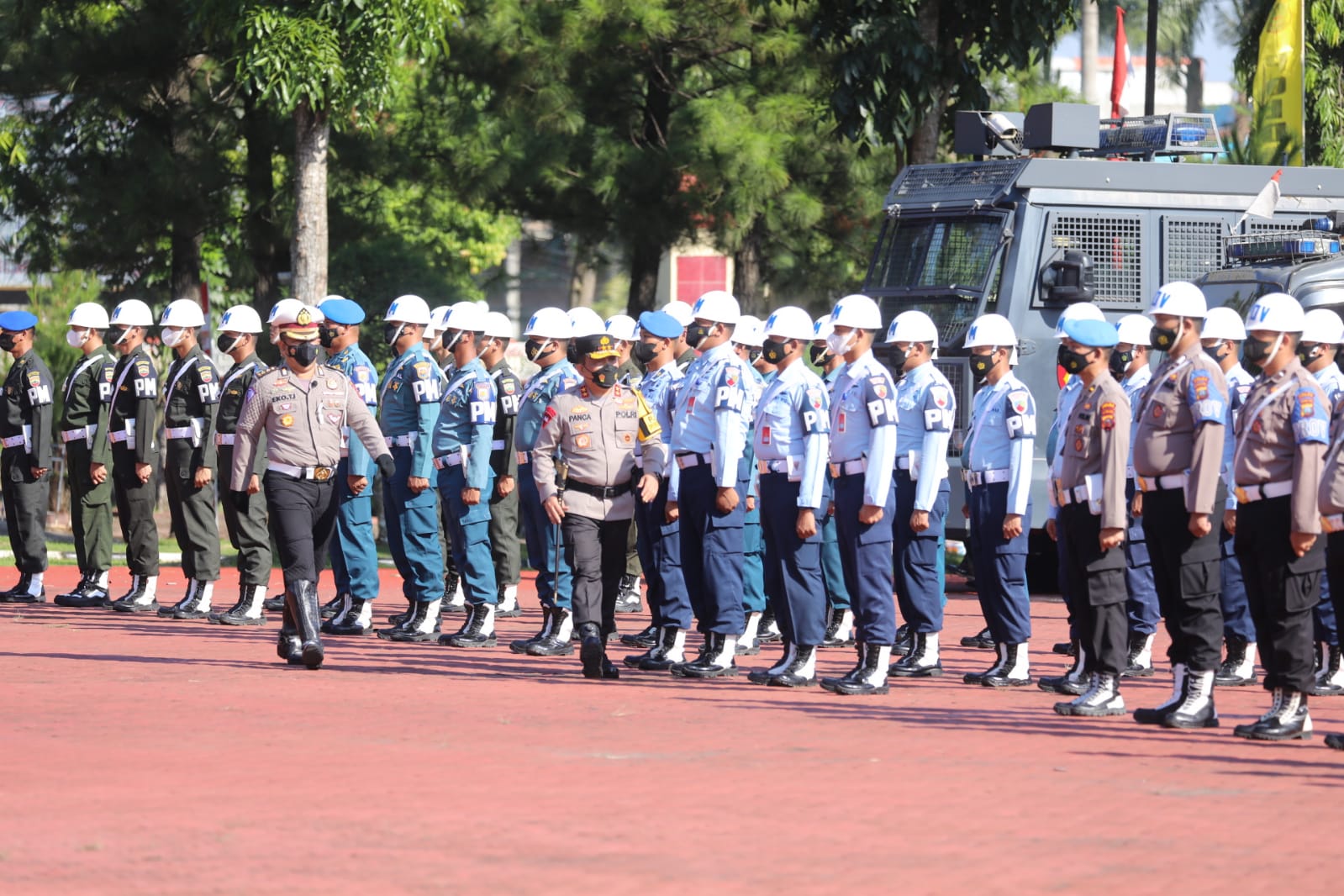 Tingkatkan Tertib Berlalu Lintas Polda Sumut Gelar Operasi Patuh Toba