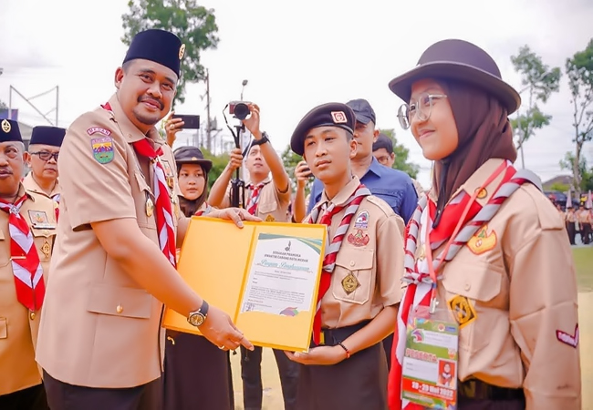 Bobby Nasution Apresiasi Digelarnya Jambore Cabang Gerakan Pramuka