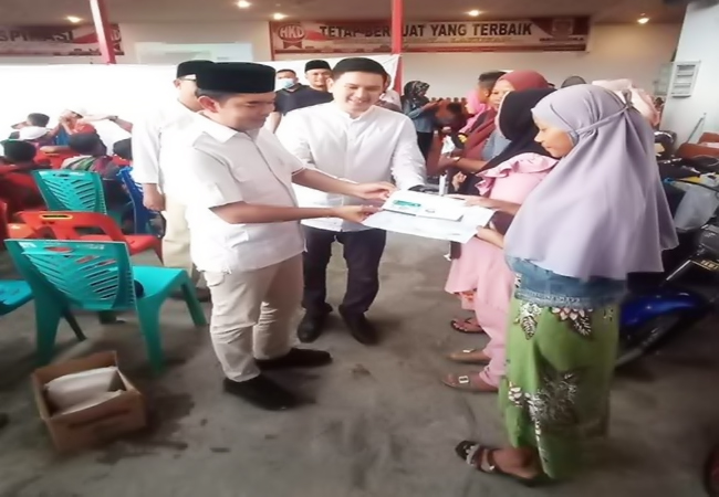 Wakil Ketua DPRD Medan Gelar Baksos dan Bagikan 20 Ribu Kartu BPJS PBI