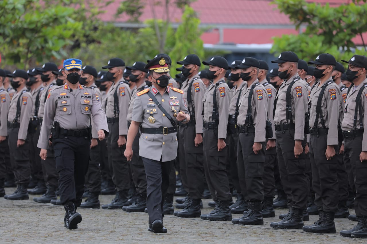 Kapolda Sampaikan Pesan ke 448 Siswa Calon Bintara Polda Sumut