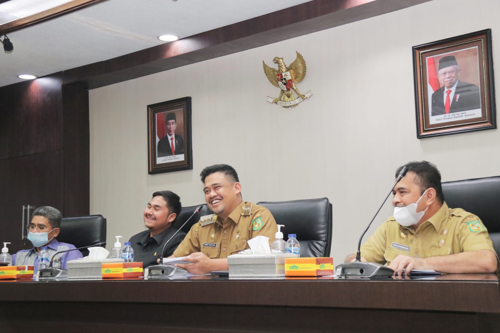 Bobby Nasution Minta DPRD & Pemprov Sumut Dukung Pembangunan Tanggul Rob Di Belawan