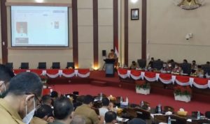 DPRD Medan Gelar Paripurna Penyampaian LPJ Walikota Medan TA 2021