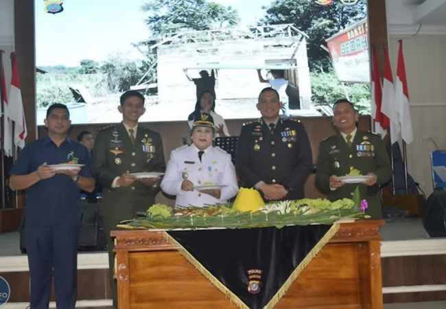 Bupati Karo Bersama Forkopimda Ikuti Upacara Hari Bhayangkara Ke–76