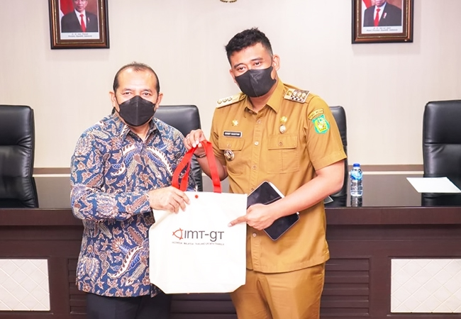 Bobby Nasution Terima Kunjungan Direktur CIMT-GT