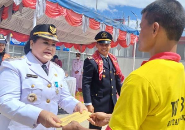 Bupati Karo Hadiri Pemberian Remisi Di hari Kemerdekaan RI Ke-77