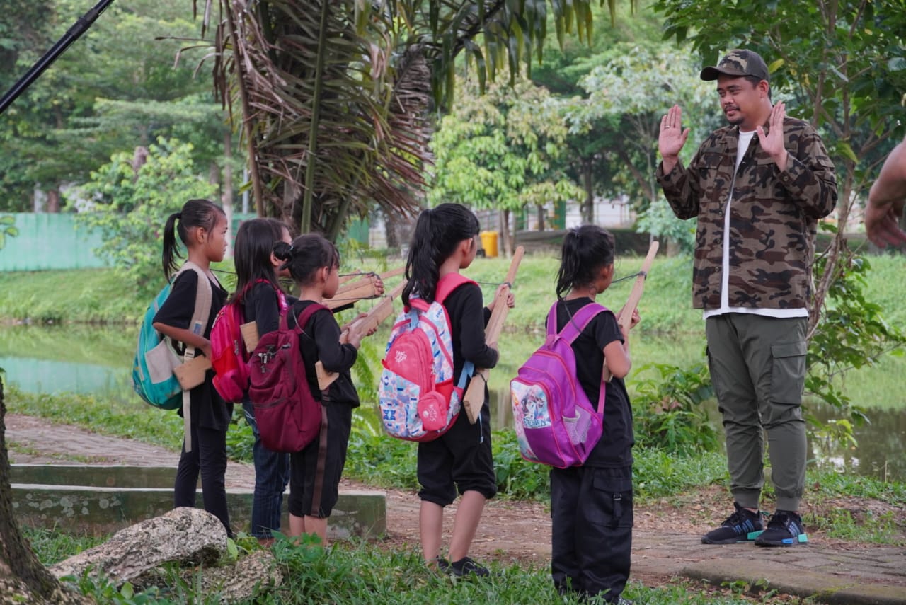 Bobby Nasution Ikut Main Film Garapan Anak Medan "1 CM"