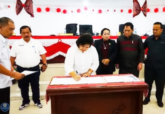 Bupati Karo Hadiri Rapat Paripurna DPRD Tahun 2022