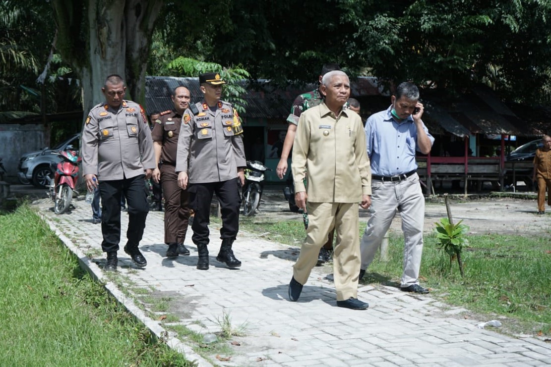 H-1 Jelang Pilkades, Bupati Asahan Tinjau Kesiapan Pelaksanaan Pilkades