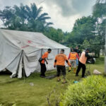 Pemkab Asahan Dirikan Tenda Pengungsi Terkena Dampak Banjir