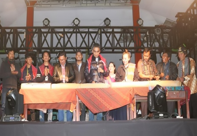 Wakil Bupati Karo Buka Siosar Culture and Camp Festival 2022