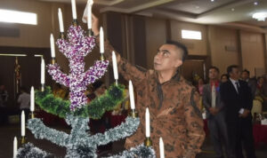 Wakil Bupati Hadiri Perayaan Natal Oikumene Kabupaten Karo 2022