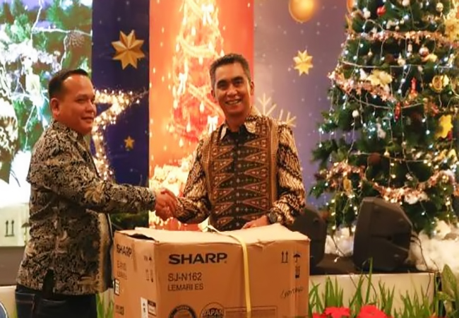 Wakil Bupati Hadiri Perayaan Natal Keluarga Besar Polres Tanah Karo