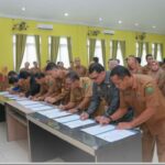 Wujudkan Komitmen, Kadis dan Kepala OPD Sidempuan Tandatangan Perjanjian Kinerja