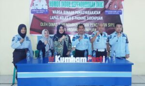 Tingkatkan Sinergitas, Lapas Sidempuan Lakukan Digitaliasi Identitas Pegawai