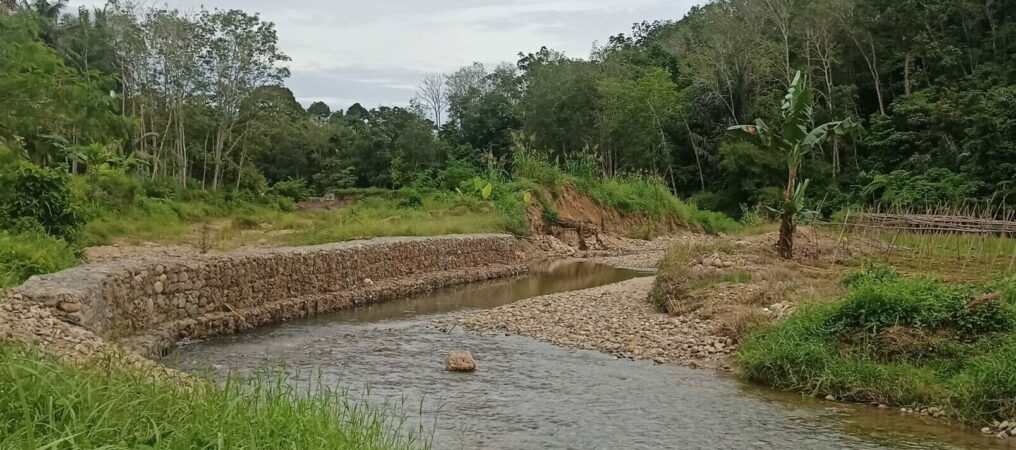 Bronjong Sungai Gareder Pijorkoling Dinilai Penggunaanya Tidak Tepat Dan Jadi Mubazir