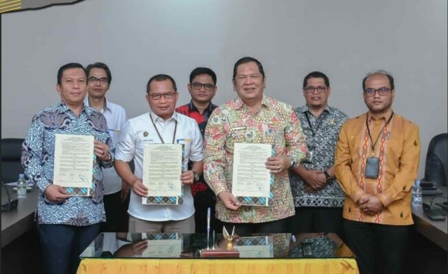 KPPN Bersama Pemko PSp Tandatangani Pakta Integritas Penyaluran Dana