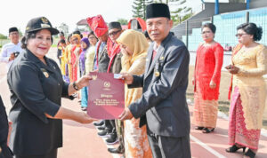 Bupati Karo Pimpin Upacara Hari Amal Bakti Ke-77 Kementerian Agama