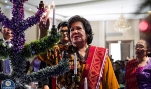 Bupati Karo Hadiri Syukuran 2023 Oikumene