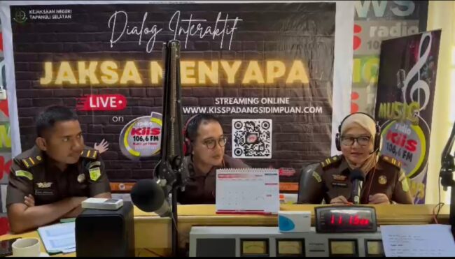 Talk Show Live Radio Jaksa Menyapa Terkait Hukum Perkara Anak