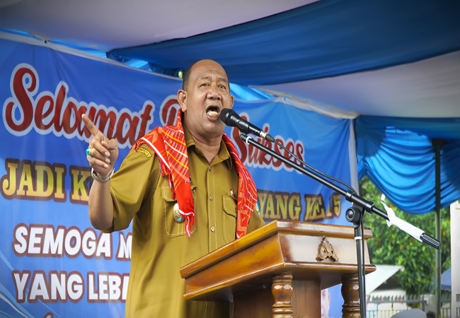 Syah Afandin Hadiri Hari Jadi ke-15 Tahun Kecamatan Kutambaru