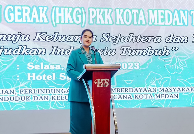 Kahiyang Ayu Dukung Pemko Medan Sukseskan Puncak HKG