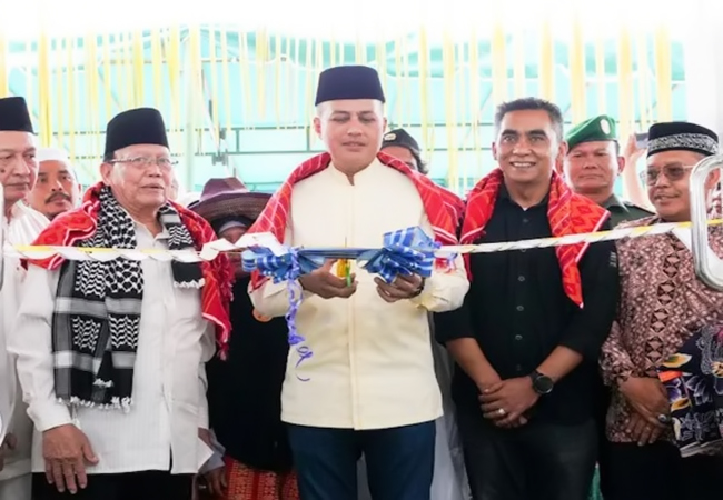 Wakil Bupati Karo Hadiri Peresmian Masjid Al-Muslimun