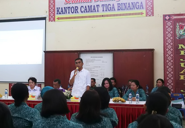 Wakil Bupati Karo Dukung Pelaksanaan IVA Test