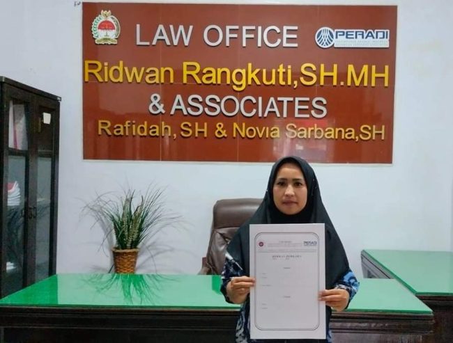 Advokat Ridwan Rangkuti Dampingi Korban Wanita Penganiayaan Warga Sidempuan Batunadua