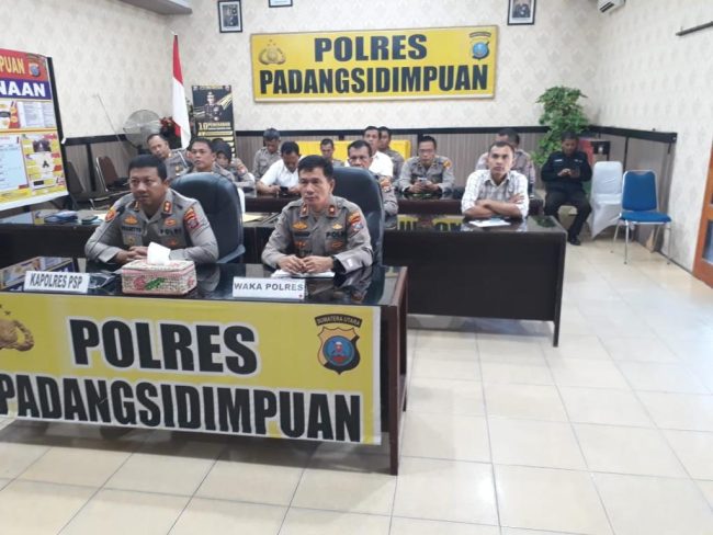 Antisipasi Kejahatan, Polres Psp Zoom Meeting dengan Kapolri Terkait Kamtibmas Jelang Ramadhan