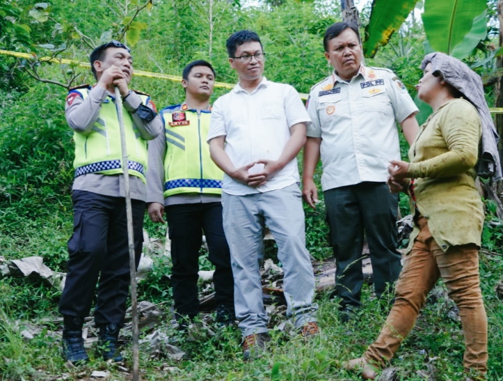 Kapolda Sumut Tinjau Kebocoran Pipa PDAM Kabanjahe