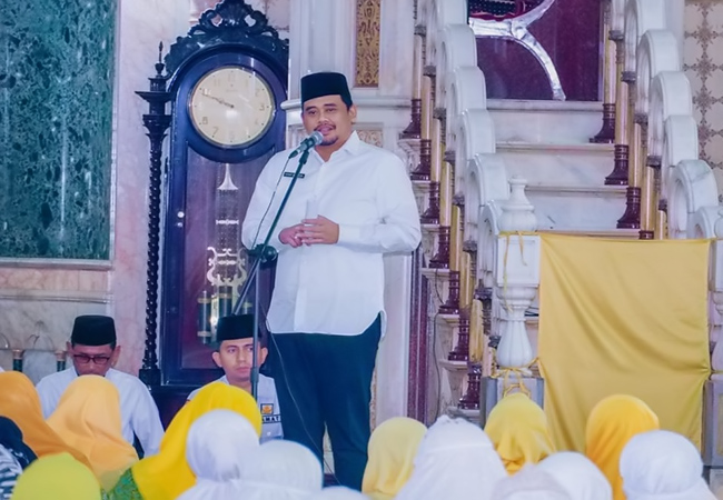 Bobby Nasution Ajak Pengajian Al Hidayah Dukung Program Pemko Medan