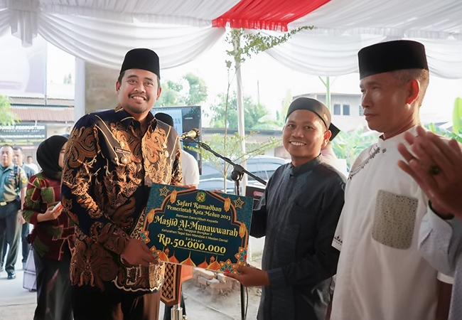 Bobby Nasution Harapkan Masjid Jadi Hidupkan Ekonomi Syariah