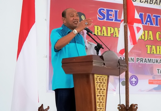 Jadi Tuan Rumah Raimuna Daerah Sumut ke VIII, Ini Pesan Syah Afandin