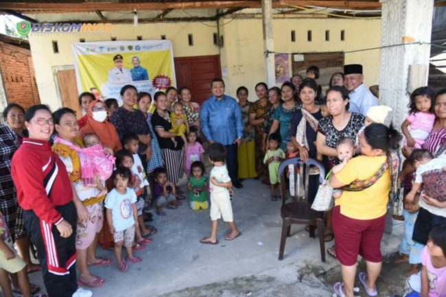 Bupati Tapsel Hadiri Pencanangan Sub PIN Polio Balita di Tantom Angkola