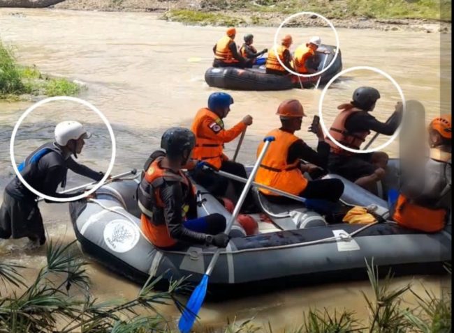 Hari ke-2 Pencarian, Faji Tapsel, Basarnas, BPBD, Polri dan TNI Gerak Cepat Sisir Aliran Sungai