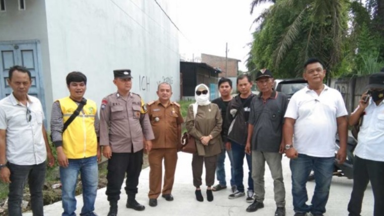 Anggota DPRD Kota Medan Tinjau Jalan Tirtosari