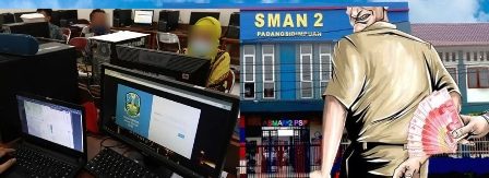 Curang! Operator PPDB dan Kepsek SMAN 2 P.sidimpuan Diduga Manipulasi Zonasi dan Terima Uang Peserta