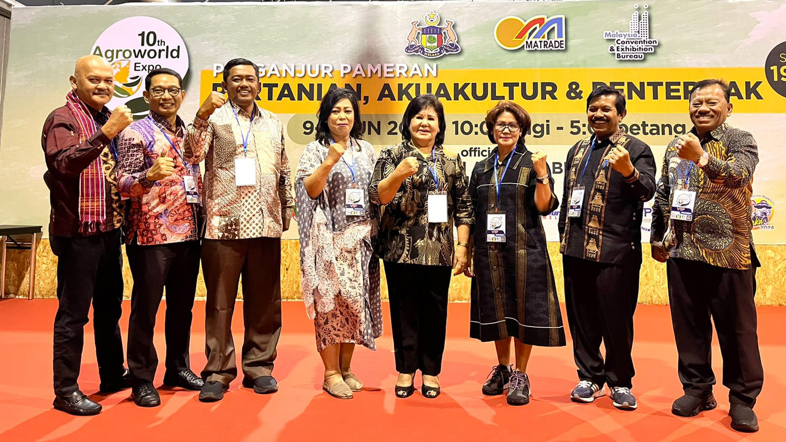 Bupati Karo Hadiri Asian 10th Agroexpo di Malaysia