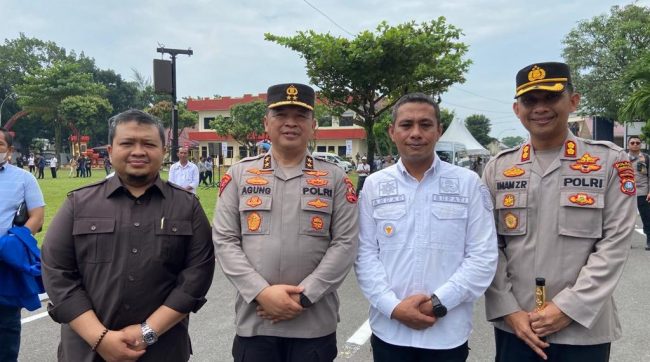 Bersama Kapolri, Bupati Tapsel Hadiri Peresmian Renovasi RS Polri Medan dan Mapolres Tapsel