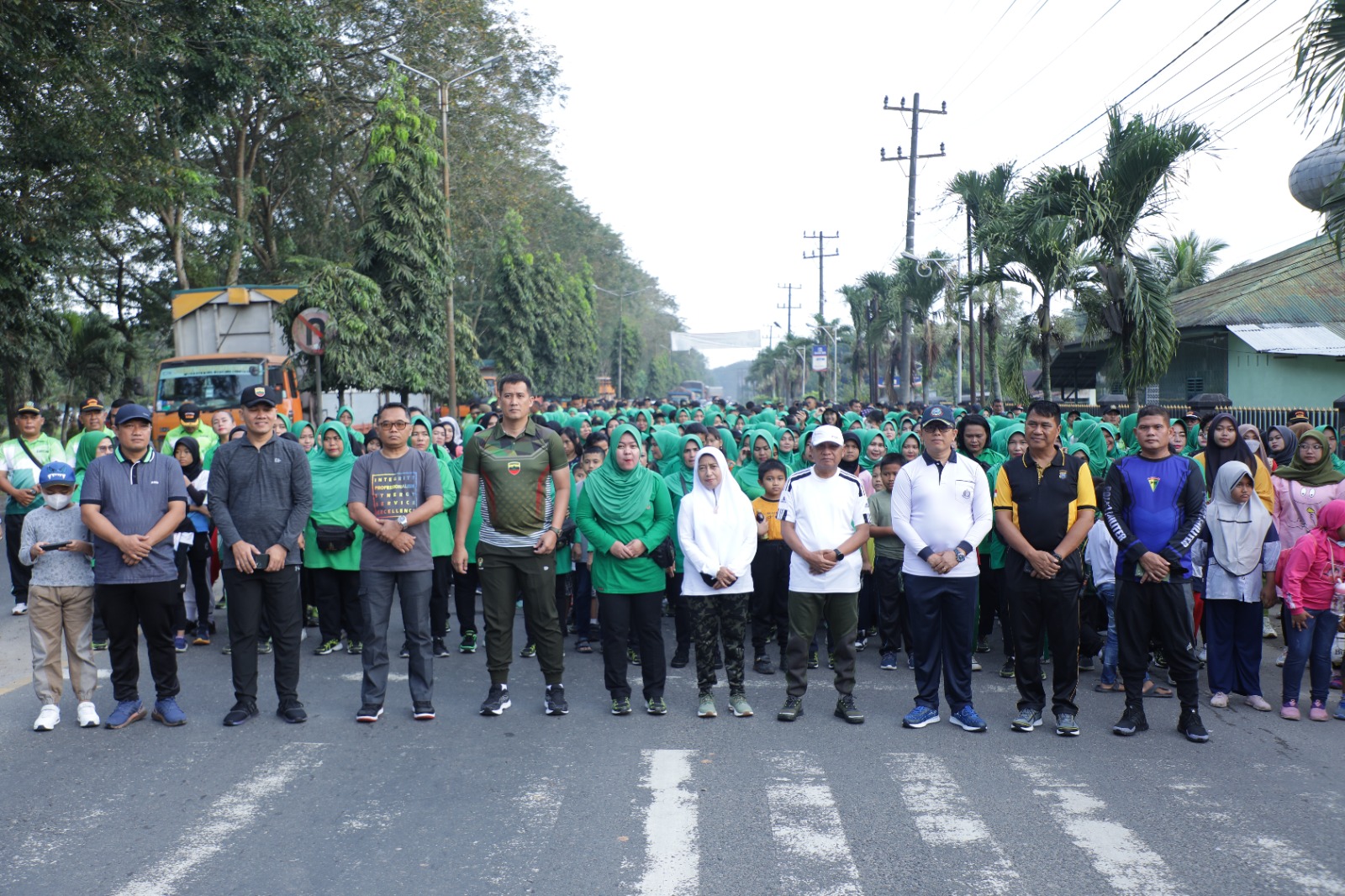 Bupati Asahan Ikut Meriahkan Dirgahayu Makodim 0208/AS