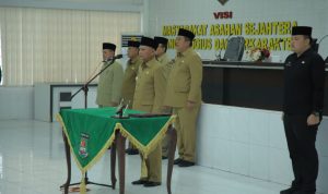 Bupati Asahan Lantik Pejabat Pimpinan Pratama, Administrator dan Pejabat Pengawas di Lingkungan Pemkab