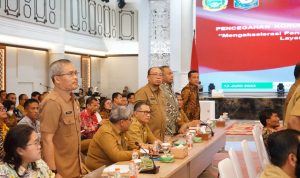 Sekda Asahan Ikuti Rakor Pencegahan Korupsi Sektor Pertanahan