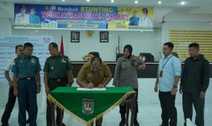 Wakil Bupati Asahan Buka Rembuk Stunting Tingkat Kabupaten 2023