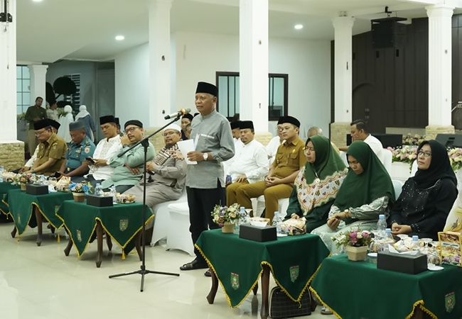 Pemkab dan Forkopimda Asahan Sambut Kepulangan Jama'ah Haji Kloter 14