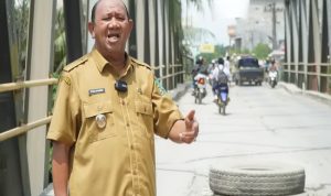 Plt Bupati Langkat Minta Dinas PUPR Sumut Perbaiki Jembatan Batang Serangan