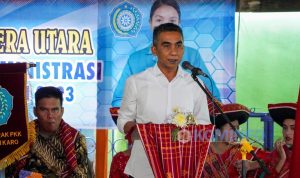Tim TP.PKK Sumut Monitoring Desa Percontohan Pelaksanaan Tertib Administrasi PKK Desa Semangat