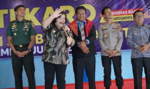 Bupati Karo Resmikan Jambur Desa Kutambaru Kecamatan Munte