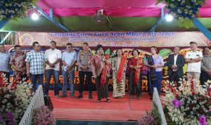 Bupati Karo Hadiri Gendang Guro-Guro Aron Mburo Ate Tedeh Desa Mardingding